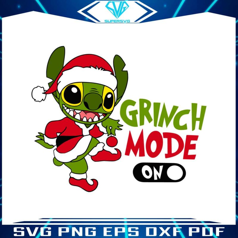 grinch-stitch-mode-on-cosplay-santa-claus-svg-design-file