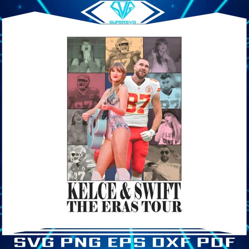 vintage-kelce-and-taylor-the-eras-tour-png-download