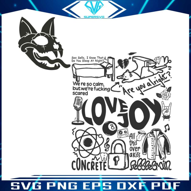 lovejoy-doodle-art-lyric-album-svg-graphic-design-file