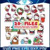 christmas-hello-kitty-svg-kitty-santa-claus-svg-bundle