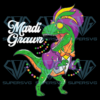 Mardi Grawr T Rex Dinosaur Mardi Gras Cricut Svg Files
