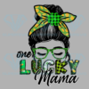 One Lucky Mama Cricut Svg Files, Happy St Patrick Day Svg