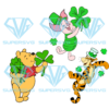 Pooh Tigger and Piglet Inspired St Patricks Day Cricut Svg Files