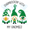 Shamrockin' With My Gnomies Cricut Svg Files, Holidays Svg