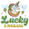 St Patricks Lucky And Magical Cricut Svg Files, Unicorn Svg