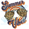 Summer Vibes Cricut Svg Files, Summer Cheetah Svg