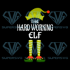 The Hard Working Elf Christmas Png, Chritsmas Png