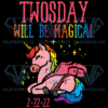 Twosday Will Be Magical 2-22-22 Unicorn Cricut Svg Files