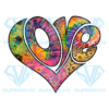 Valentine Love PNG Retro Sublimation, Valentine Png, Love Png