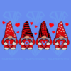 Valentines Day Gnome Love Cricut Svg Files, Valentine Svg