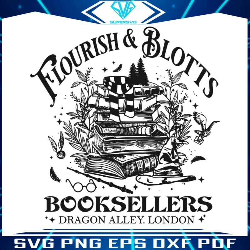 wizard-flourish-and-blotts-booksellers-svg-cutting-digital-file