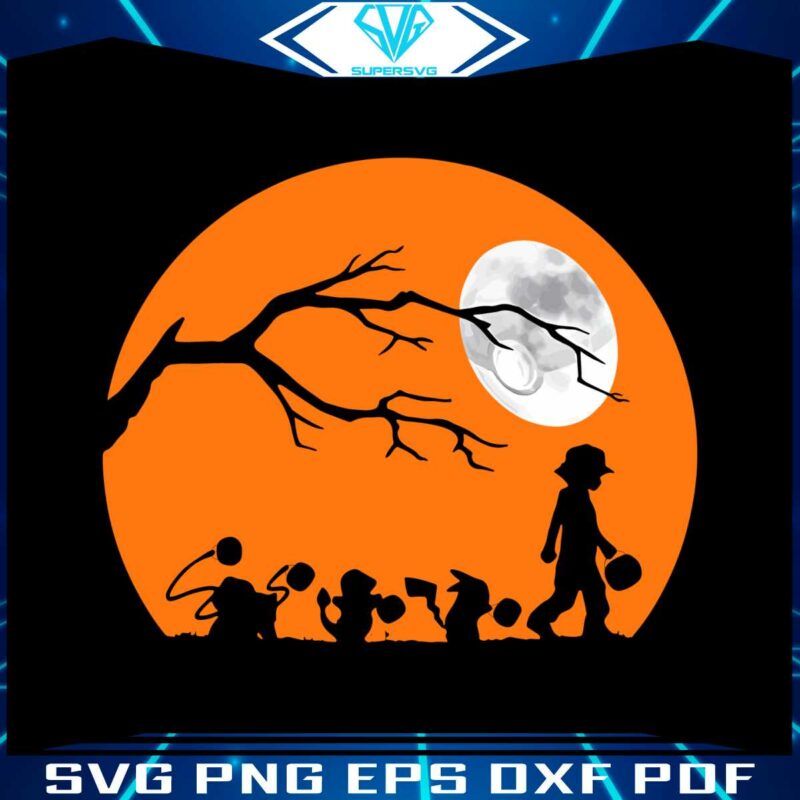 pokemon-in-the-midnight-moon-halloween-svg-design-file