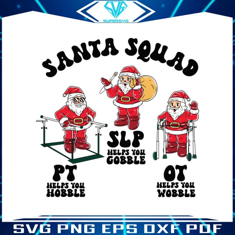 groovy-santa-squad-funny-christmas-svg-file-for-cricut