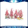 vintage-mickey-and-friends-pink-christmas-tree-png-file