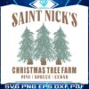 retro-saint-nicks-christmas-tree-farm-svg-file-for-cricut