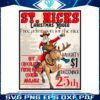 st-nicks-christmas-rodeo-poster-png-sublimation-download