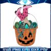 cowgirl-turquoise-pumpkin-bucket-png-sublimation-file