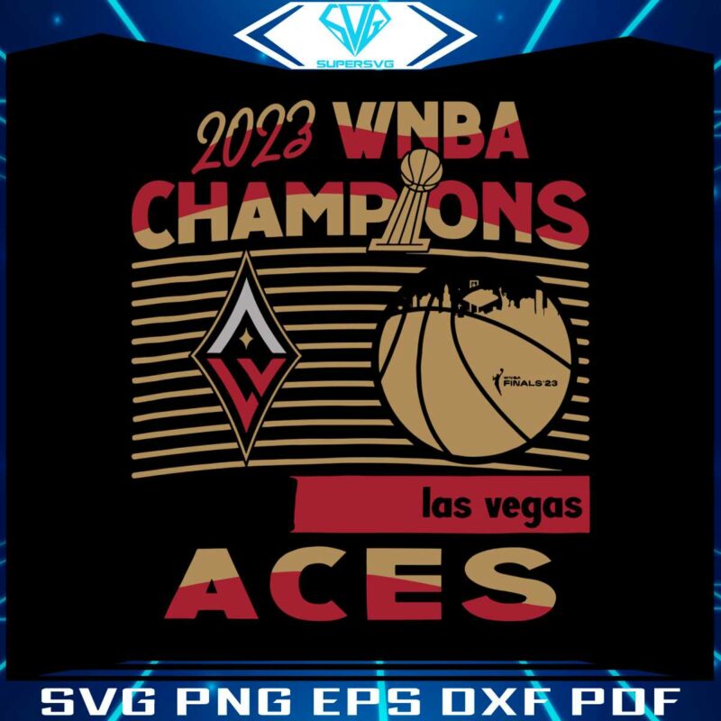 2023-wnba-champions-las-vegas-aces-basketball-svg-file