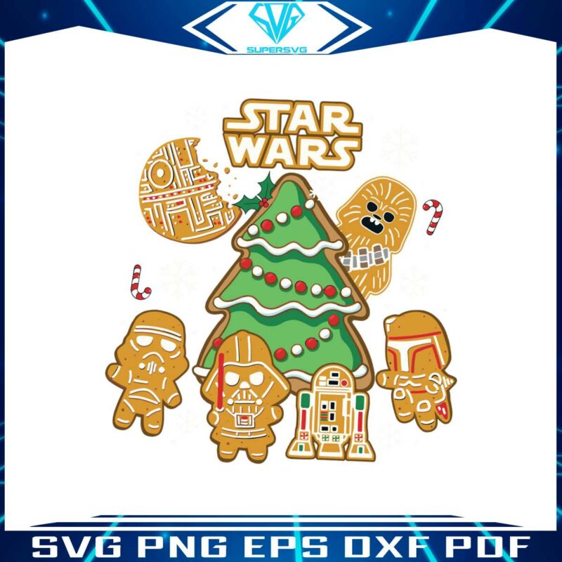star-wars-characters-xmas-cookies-svg-cutting-digital-file