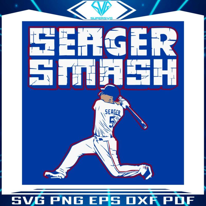 vintage-corey-seager-smash-svg-graphic-design-file