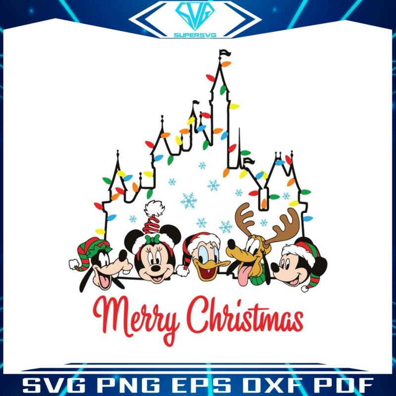 funny-merry-christmas-disney-friends-castle-svg-download