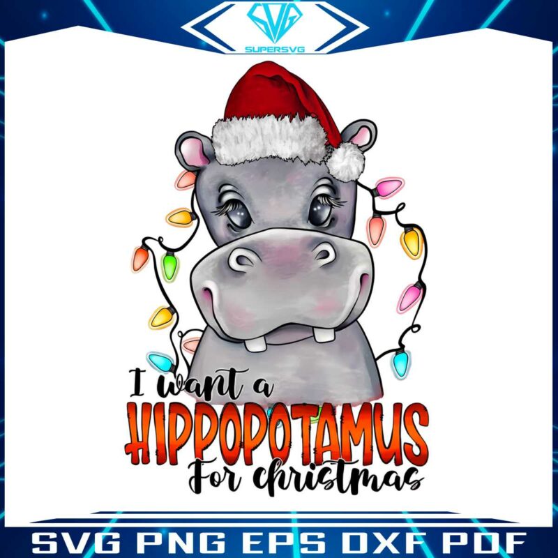 i-want-a-hippopotamus-for-christmas-png-sublimation
