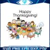 happy-thanksgiving-snoopy-family-party-png-download