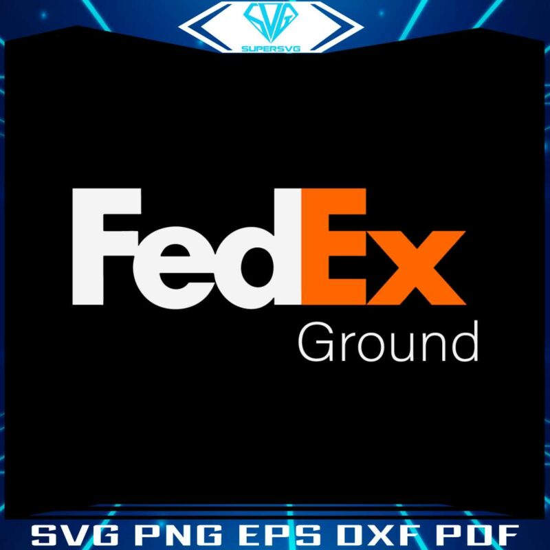 vintage-fedex-ground-logo-svg-graphic-design-file