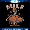 skeleton-pumpkin-milf-man-i-love-fall-png-download