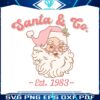 retro-cute-pink-santa-and-co-est-1983-svg-cutting-file