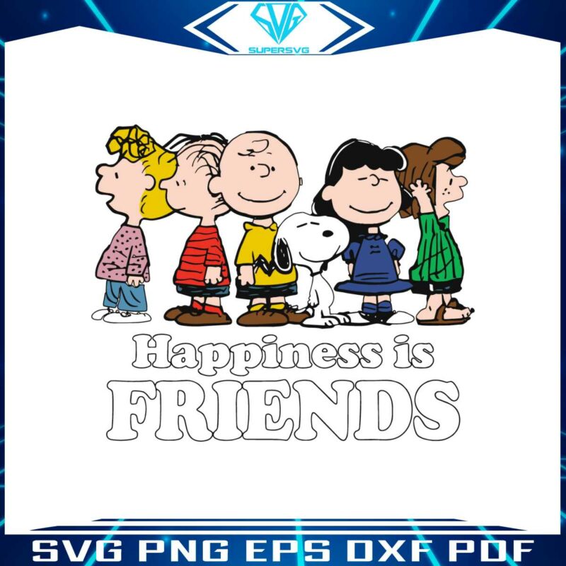 the-peanuts-2d-happiness-is-friend-svg-file-for-cricut