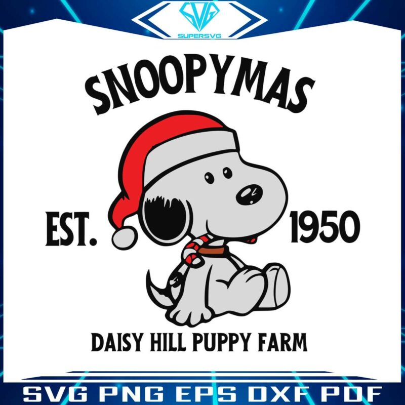 retro-snoopymas-daisy-hill-puppy-farm-1950-svg-download