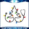 stethoscope-christmas-tree-with-lights-svg-for-cricut-files