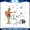 funny-grinch-santa-and-snowman-christmas-png-download