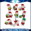 funny-santa-claus-reading-books-svg-graphic-design-file