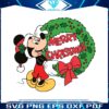 mickey-merry-christmas-laurel-wreath-svg-for-cricut-files