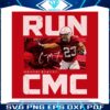 run-cmc-christian-mccaffrey-san-francisco-stiff-arm-svg