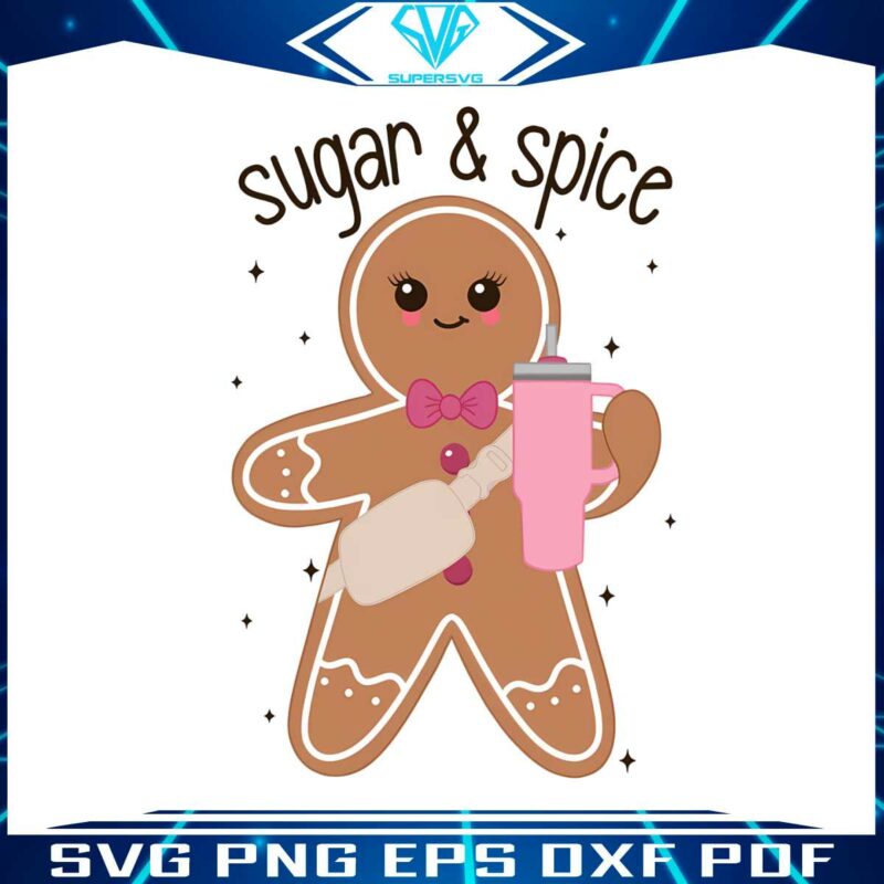 retro-sugar-and-spice-boujee-gingerbread-png-download