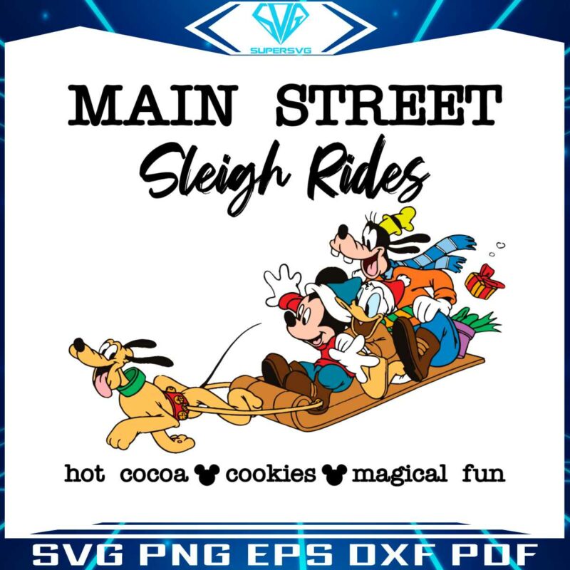 funny-main-street-sleigh-rides-disney-characters-svg-file