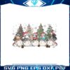 christmas-bluey-tree-snowman-and-friends-png-download