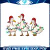 funny-animals-christmas-ducks-santa-hat-png-download