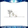 vintage-christmas-snowman-and-dog-svg-digital-file