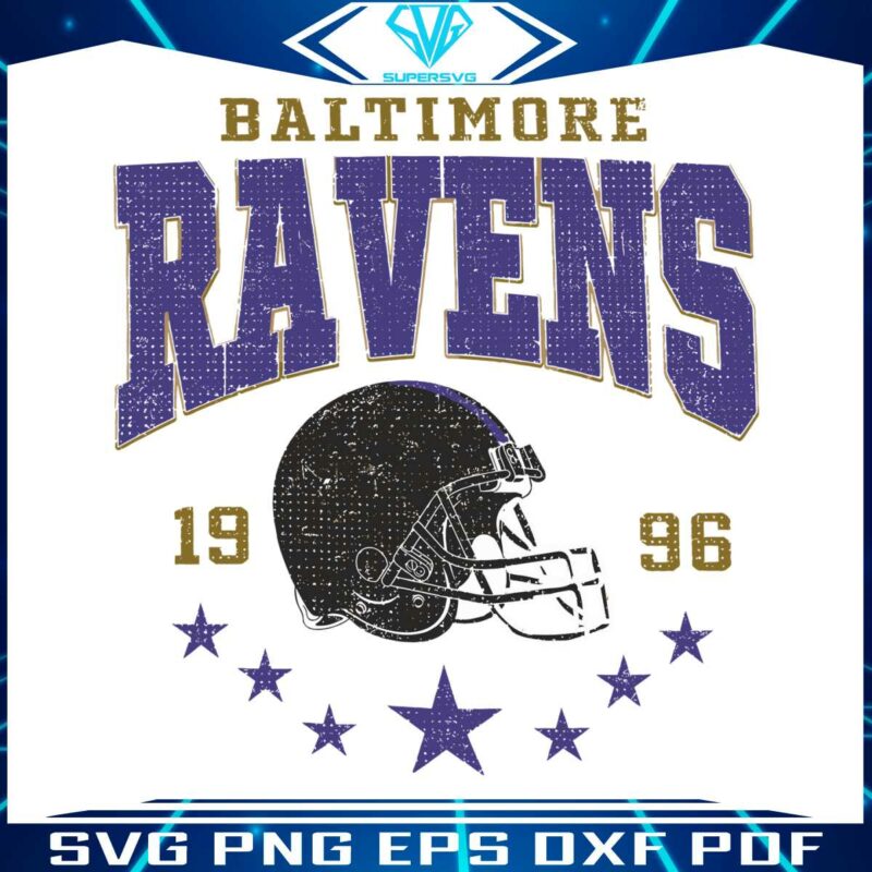 baltimore-ravens-football-team-1996-svg-for-cricut-files