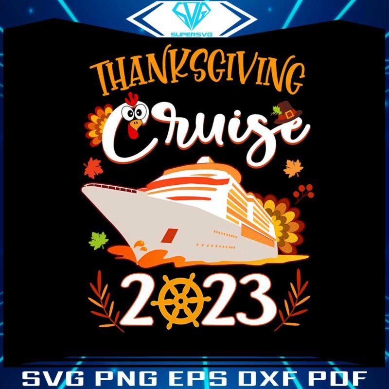 retro-thanksgiving-cruise-trip-2023-png-download-file