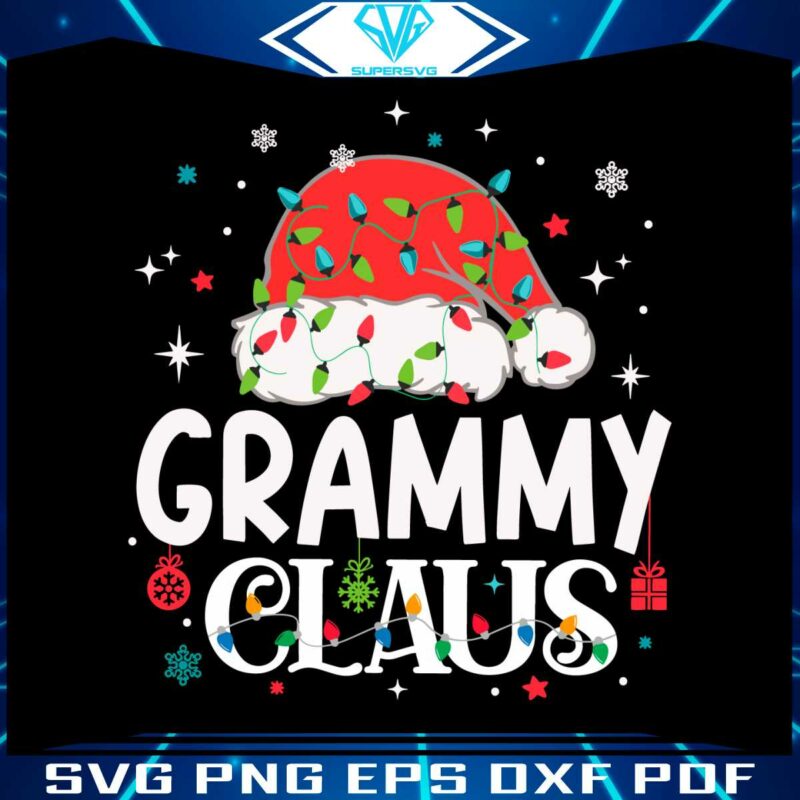 grammy-claus-santa-hat-christmas-lights-svg-digital-files