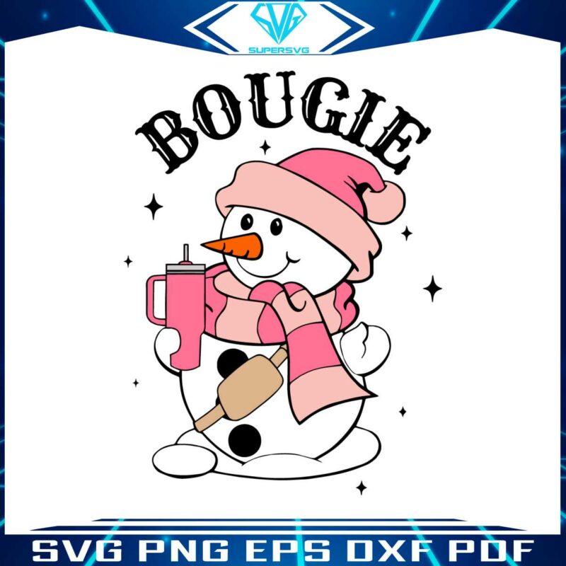 cute-bougie-pink-snowman-svg-digital-cutting-file