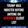 funny-joel-bauman-trump-was-indicted-before-anyone-svg