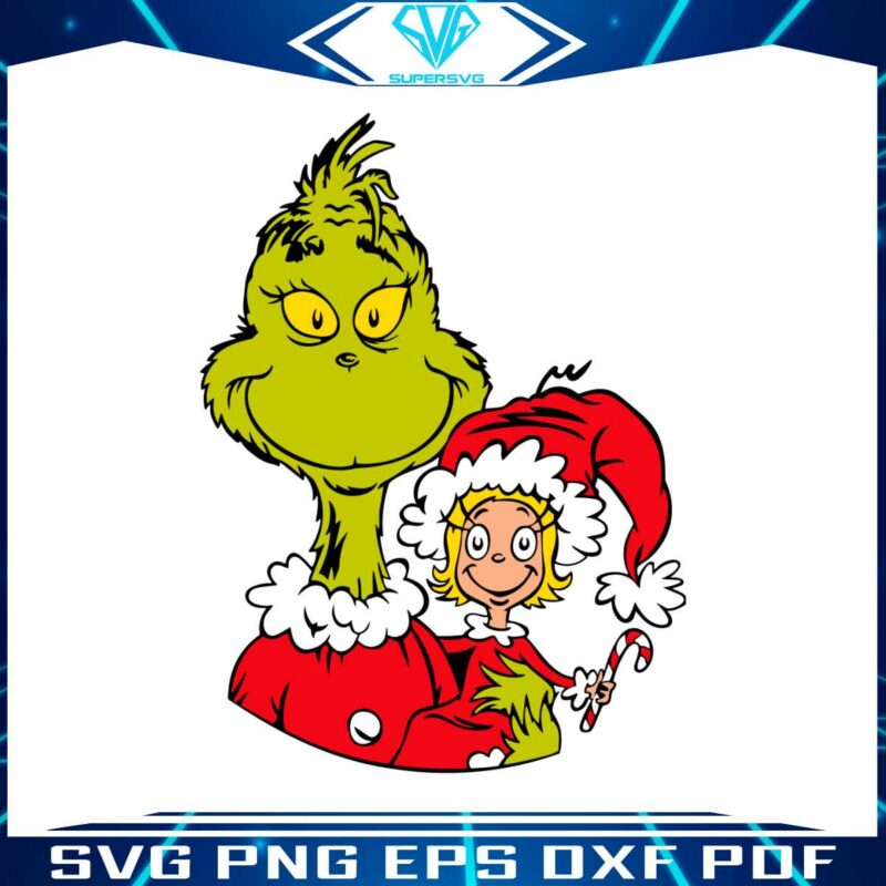 christmas-cindy-lou-and-grinch-svg-digital-cutting-file