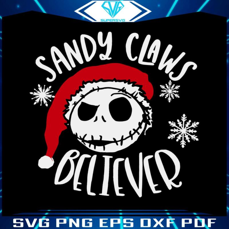 sandy-claws-believer-jack-skellington-svg-digital-file