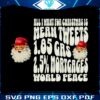 political-santa-all-i-want-for-christmas-is-mean-tweet-png
